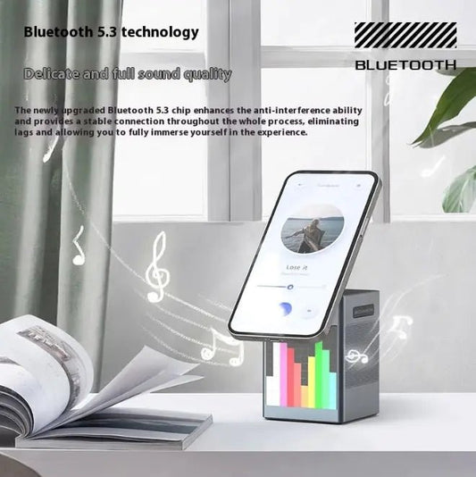 Bluetooth Audio Clock Magnetic Wireless Charger - TGS